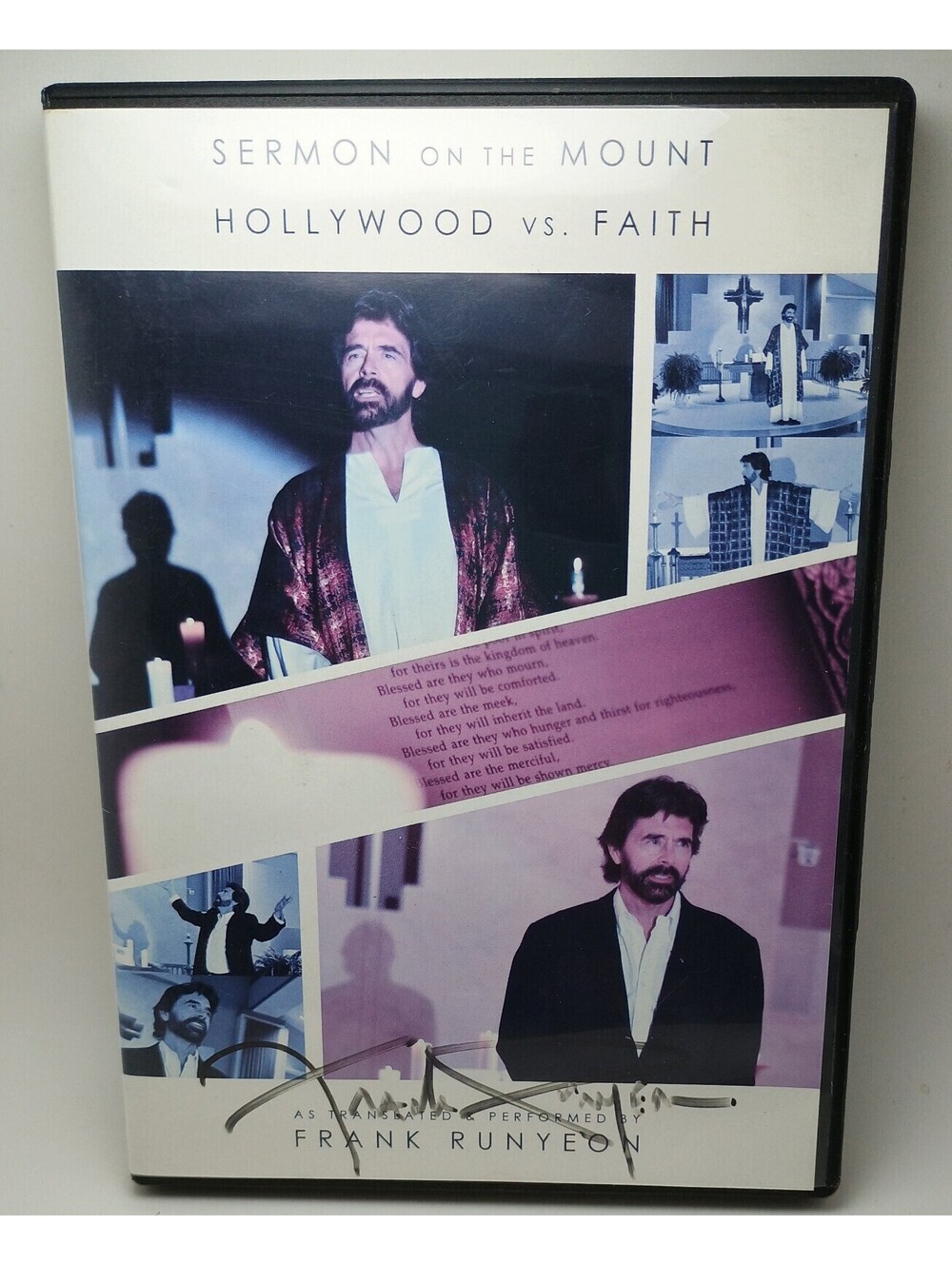 SERMON On Thge MOUNT Hollywood vs. Faith Transated & Performed Frank RUNYEON DVD